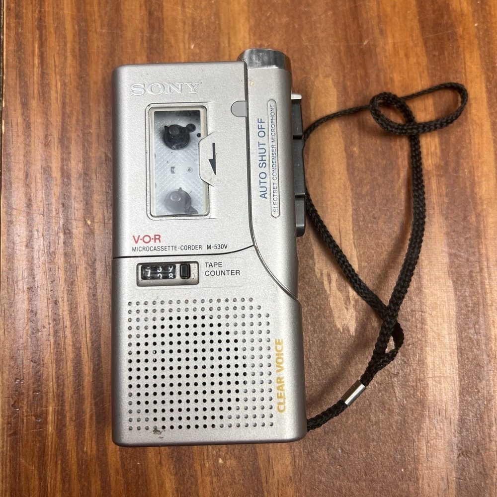 Sony M-530V Handheld Cassette Voice Recorder